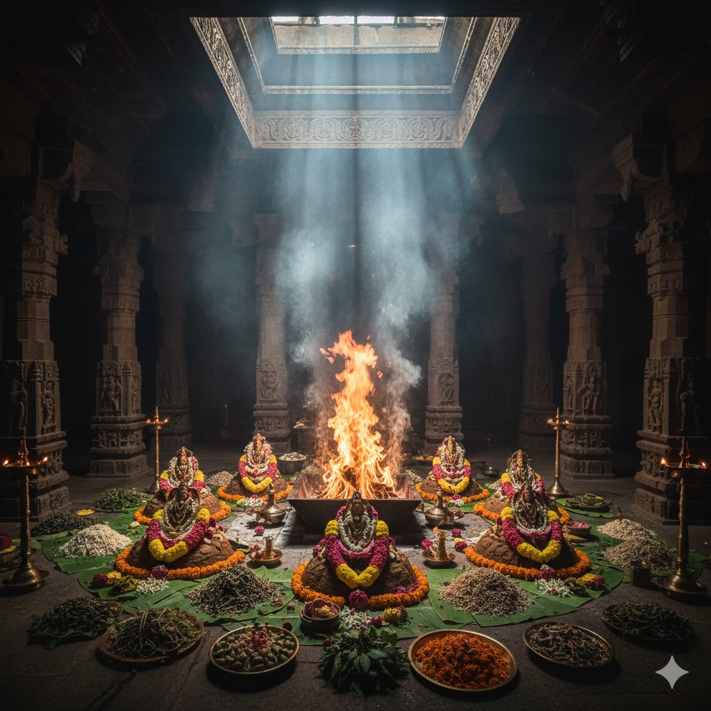 🔱 Mrutyunjaya Kubera Rudra Pashupathi Homam